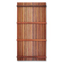 Load image into Gallery viewer, Merbau 8mm Gap Pool Screens - Oiled Finish