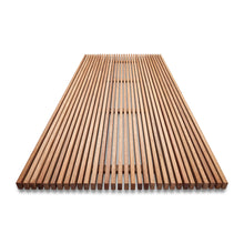 Load image into Gallery viewer, Merbau 8mm Gap Pool Screens - Raw Finish