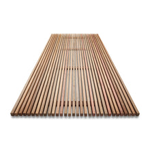 Load image into Gallery viewer, Spotted Gum Noosa 8mm Gap Pool Screens - Raw Finish