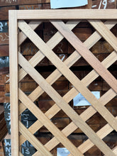 Load image into Gallery viewer, Hardwood Lattice with Frame
